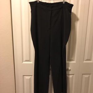 Express ruffle top work pants